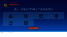 What Mojokertokota.go.id website looked like in 2020 (4 years ago)