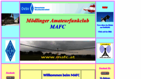 What Mafc.at website looked like in 2020 (4 years ago)