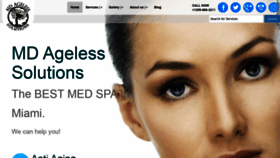 What Mdagelesssolutions.com website looked like in 2020 (4 years ago)