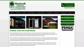 What Markwell-ltd.com website looked like in 2020 (4 years ago)