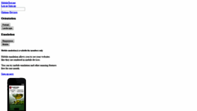 What Mobiletest.me website looked like in 2020 (5 years ago)