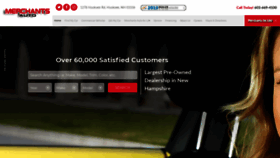 What Merchantsauto.cars website looked like in 2020 (4 years ago)