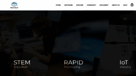 What M5stack.com website looked like in 2020 (5 years ago)