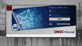 What Mail.ongc.co.in website looked like in 2020 (5 years ago)