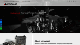 What Metaplastengineering.com website looked like in 2020 (5 years ago)