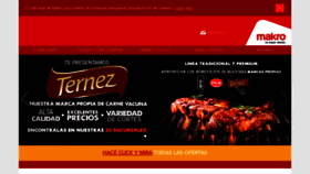 What Makro.com.ar website looked like in 2020 (5 years ago)