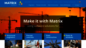 What Matrix-software.com website looked like in 2020 (4 years ago)