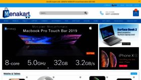 What Menakart.com website looked like in 2020 (5 years ago)