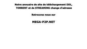 What Mega-p2p.fr website looked like in 2020 (4 years ago)