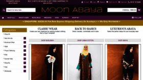 What Moonabaya.com website looked like in 2020 (4 years ago)