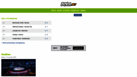 What M.bola.net website looked like in 2020 (6 years ago)