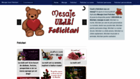 What Mesajeurarifelicitari.com website looked like in 2020 (4 years ago)