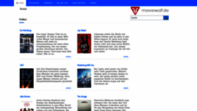 What Moviewolf.de website looked like in 2020 (4 years ago)