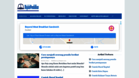 What Majalahpendidikan.com website looked like in 2020 (4 years ago)
