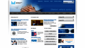 What Mvcr.cz website looked like in 2020 (6 years ago)