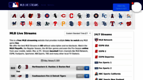 What Mlb-live.stream website looked like in 2020 (4 years ago)
