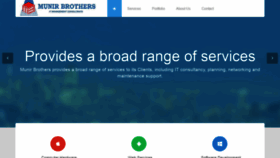 What Munirbrothers.com website looked like in 2020 (4 years ago)