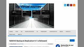 What Myvirtualjourney.com website looked like in 2020 (4 years ago)