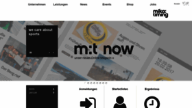 What Mikatiming.com website looked like in 2020 (4 years ago)