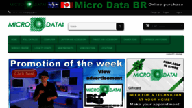 What Microdata.ca website looked like in 2020 (4 years ago)