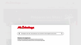 What Mr-bricolage.fr website looked like in 2020 (4 years ago)