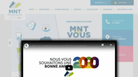 What Mnt.fr website looked like in 2020 (5 years ago)