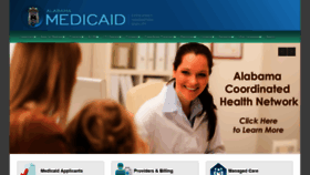 What Medicaid.alabama.gov website looked like in 2020 (4 years ago)
