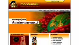 What Moodumullu.net website looked like in 2020 (4 years ago)