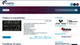 What Mujeresconciencia.com website looked like in 2020 (4 years ago)