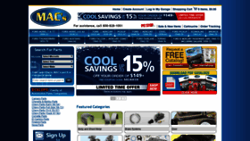 What Macsautoparts.com website looked like in 2020 (4 years ago)