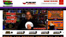 What Magictricks.com website looked like in 2020 (5 years ago)