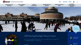 What Markham.ca website looked like in 2020 (4 years ago)