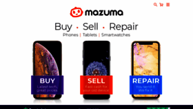 What Mazumamobile.com website looked like in 2020 (4 years ago)