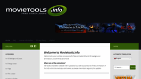 What Movietools.info website looked like in 2020 (4 years ago)