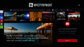 What Mycitybynight.co.za website looked like in 2020 (4 years ago)
