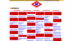 What Mapa-metro.com website looked like in 2020 (4 years ago)