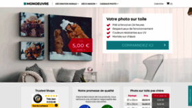 What Monoeuvre.fr website looked like in 2020 (4 years ago)