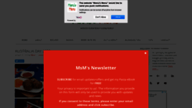 What Manusmenu.com website looked like in 2020 (4 years ago)