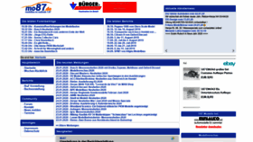 What Mo87.de website looked like in 2020 (4 years ago)