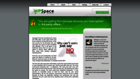What Mipspace.com website looked like in 2020 (4 years ago)