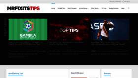 What Mrfixitstips.co.uk website looked like in 2020 (6 years ago)