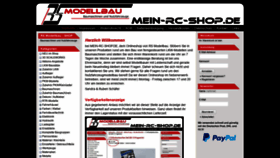 What Mein-rc-shop.de website looked like in 2020 (4 years ago)