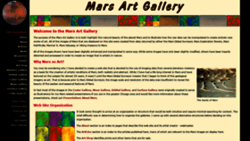 What Marsartgallery.com website looked like in 2020 (4 years ago)