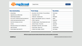 What Mp3cool.best website looked like in 2020 (4 years ago)