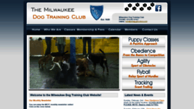 What Milwaukeedog.com website looked like in 2020 (5 years ago)