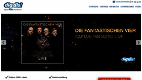 What Musicmail.de website looked like in 2020 (4 years ago)
