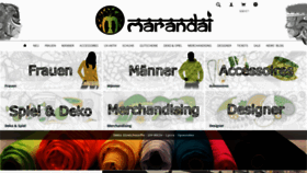 What Marandai.de website looked like in 2020 (4 years ago)