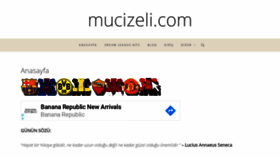 What Mucizeli.com website looked like in 2020 (4 years ago)