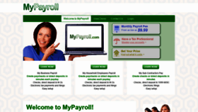 What Mypayroll.com website looked like in 2020 (4 years ago)