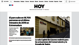 What M.hoy.es website looked like in 2020 (4 years ago)